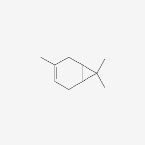 Chemical structure of 3-Carene