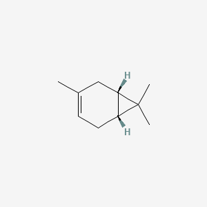 Chemical structure of (+)-3-Carene