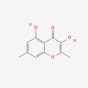 Chemical structure of Lachnone A