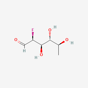 Chemical structure of 2-Fluorofucose