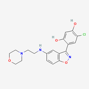 Chemical structure of Benzisoxazole Hsp90 Inhibitor