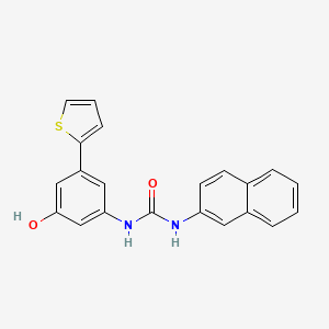 Chemical structure of FzM1