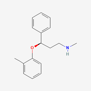 Chemical structure of Atomoxetine