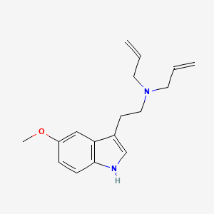 Chemical structure of 5-methoxy DALT