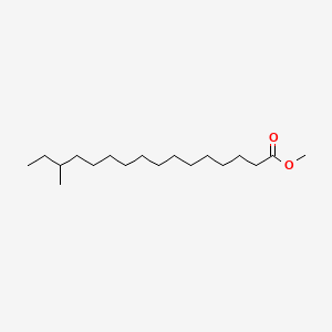 Chemical structure of Methyl 14-methylhexadecanoate
