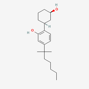 Chemical structure of CP 47,497-C6-homolog
