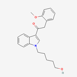 Chemical structure of JWH-250 5-Hydroxypentyl