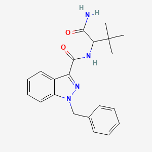Chemical structure of ADB-BINACA