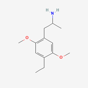 Chemical structure of DOET (exempt preparation)