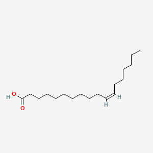 Chemical structure of cis-Vaccenic Acid
