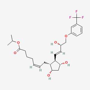 Chemical structure of 15-Epi travoprost