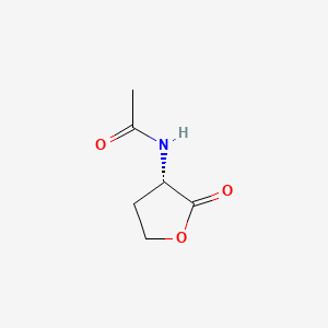 Chemical structure of Acetyl-L-Homoserine lactone