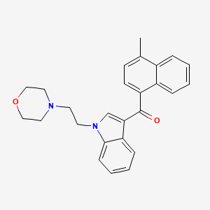 Chemical structure of JWH 193