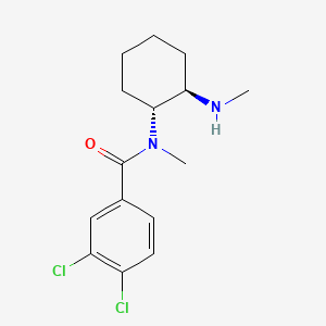 Chemical structure of N-desmethyl U-47700