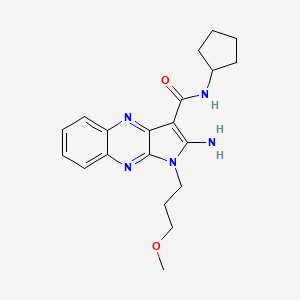 Chemical structure of CAY10591