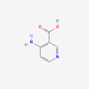 Chemical structure of 4-Aminonicotinic acid