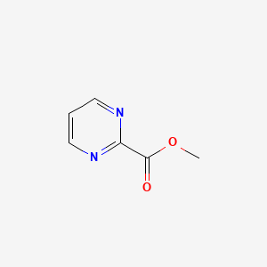 Chemical structure of methyl 2-Pyrimidine Carboxylate