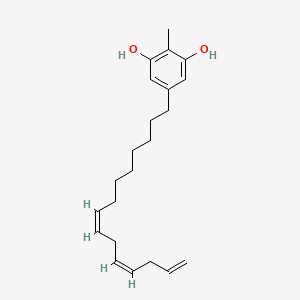 Chemical structure of Methylcardol triene