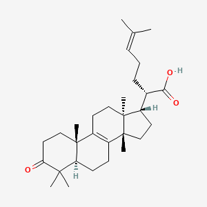 Chemical structure of β-Elemonic Acid