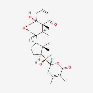 Chemical structure of Withanolide A