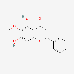 Chemical structure of Oroxylin A