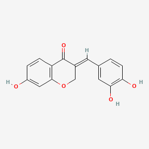 Chemical structure of Sappanone A