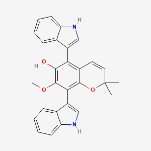 Chemical structure of Kumbicin C