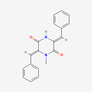 Chemical structure of Piperafizine A