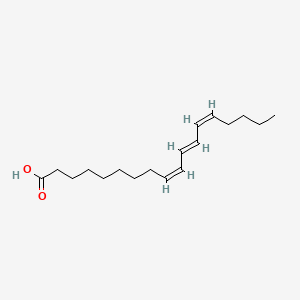 Chemical structure of Punicic Acid