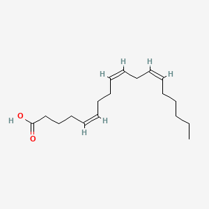 Chemical structure of Pinolenic Acid