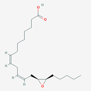 Chemical structure of (±)14(15)-EpEDE