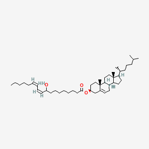 Chemical structure of (±)9-HODE cholesteryl ester