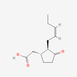 Chemical structure of (±)-Jasmonic Acid