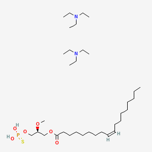 Chemical structure of (2S)-OMPT