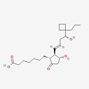 Chemical structure of (R)-Butaprost (free acid)