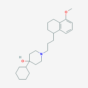 Chemical structure of (S)-(-)-Docosahexaenyl-1'-Hydroxy-2'-Propylamide