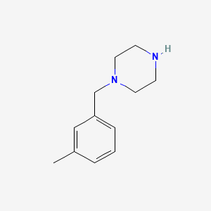 Chemical structure of 3-Methylbenzylpiperazine