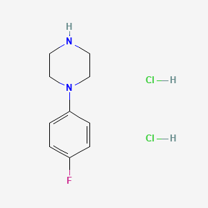 Chemical structure of 1-(4-Fluorophenyl)piperazine (hydrochloride)