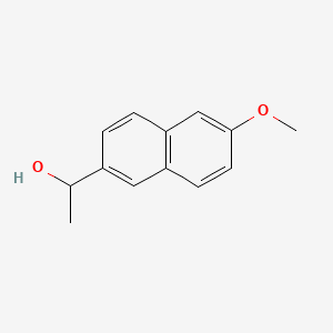 Chemical structure of 1-(6-Methoxy-2-naphthyl)ethanol
