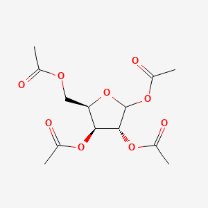 Chemical structure of 1,2,3,5-Tetra-O-acetyl-D-xylofuranose