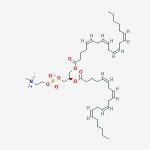 Chemical structure of 1,2-Diarachidonoyl-sn-glycero-3-PC