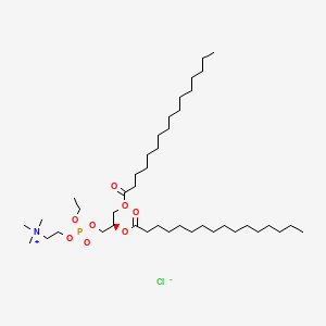 Chemical structure of 16:0 Epc chloride