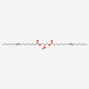 Chemical structure of Dipalmitelaidin