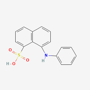 Chemical structure of 1,8-ANS