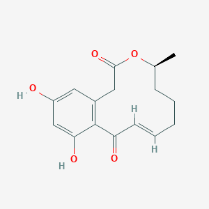 Chemical structure of Dehydrocurvularin