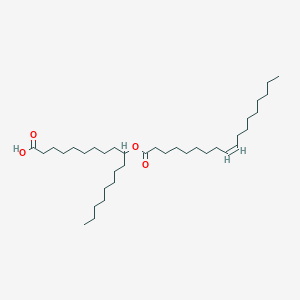 Chemical structure of 10-OAHSA