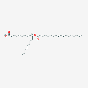 Chemical structure of 10-SAHSA