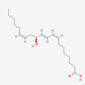 Chemical structure of 12(S)-HETrE