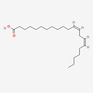 Chemical structure of 12(Z),15(Z)-Heneicosadienoic Acid