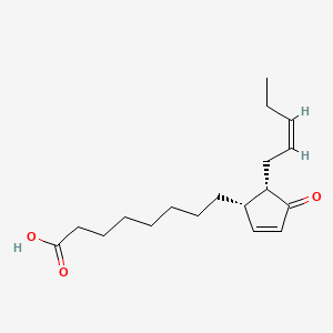 Chemical structure of 12-oxo Phytodienoic Acid